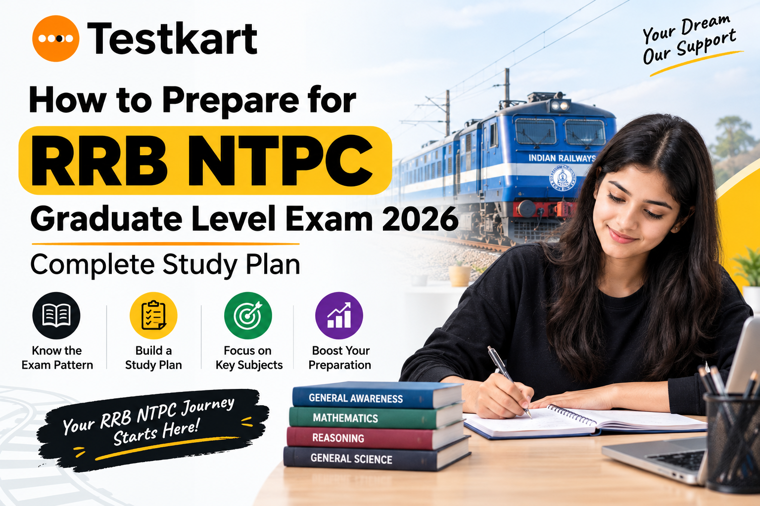 How to Prepare for RRB NTPC Graduate Level Exam 2026 – Complete Study Plan**