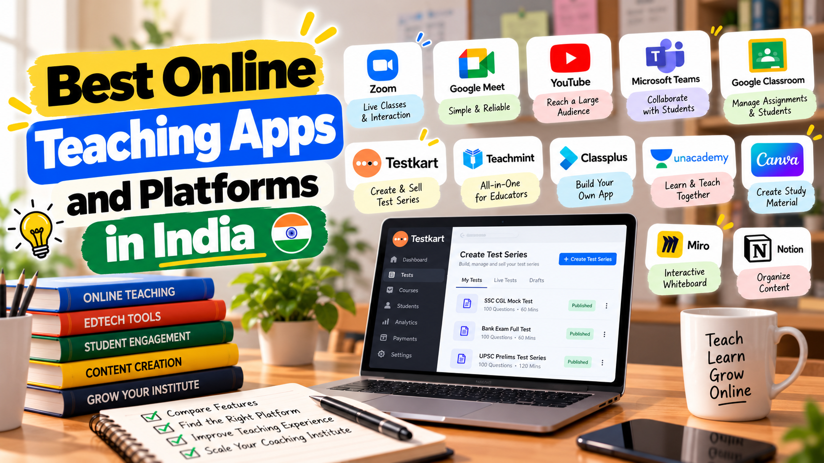 Best Online Teaching Apps and Platforms in India