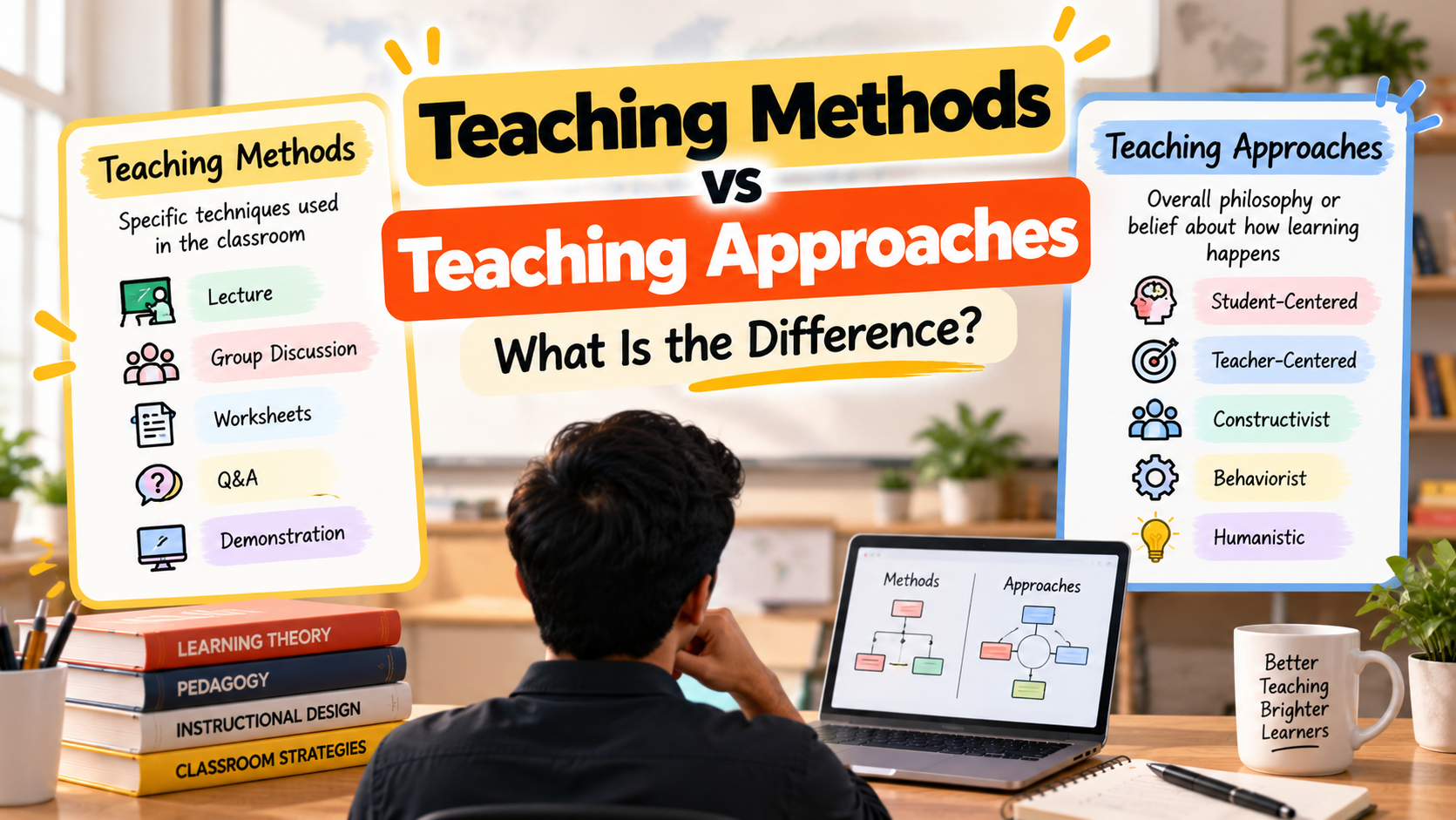 Teaching Methods vs Teaching Approaches: What Is the Difference?