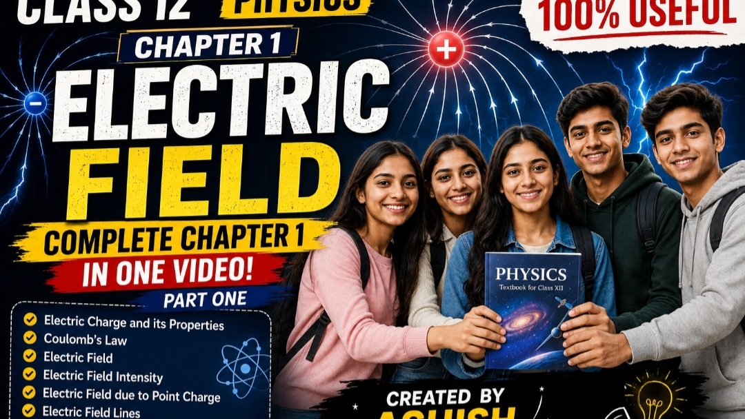 Class 12 Physics Chapter 1 - Electric Charges and Fields